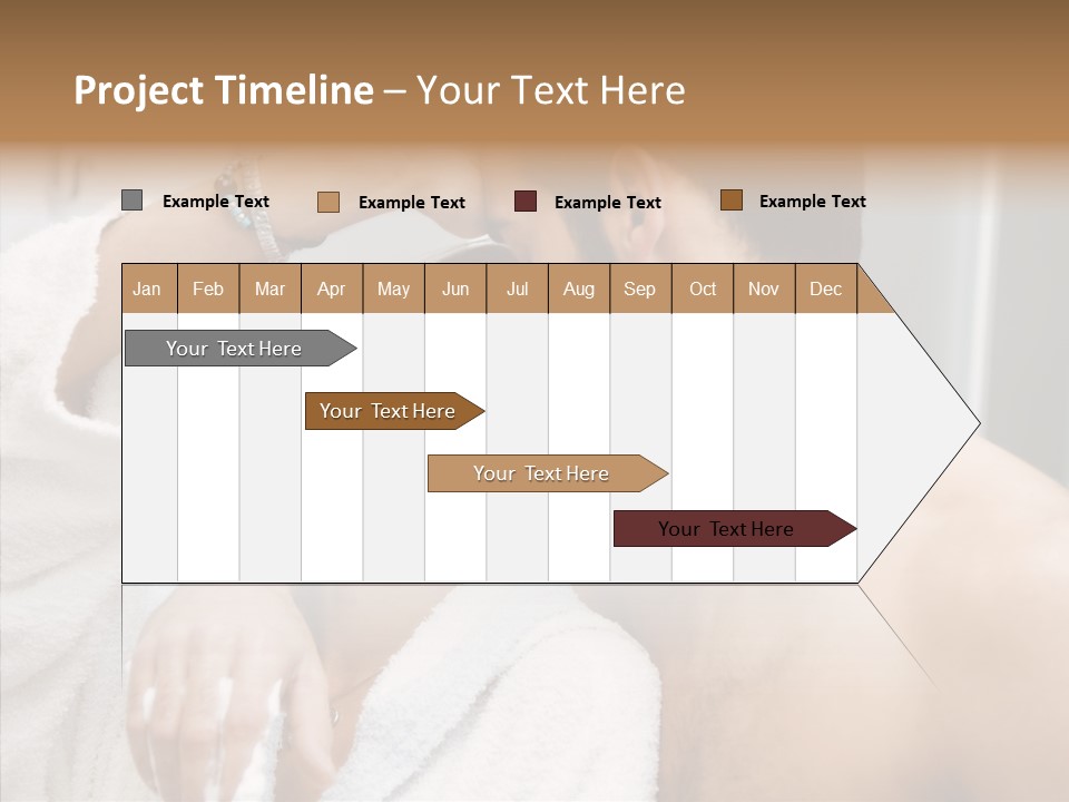 Beautiful Lather Man PowerPoint Template