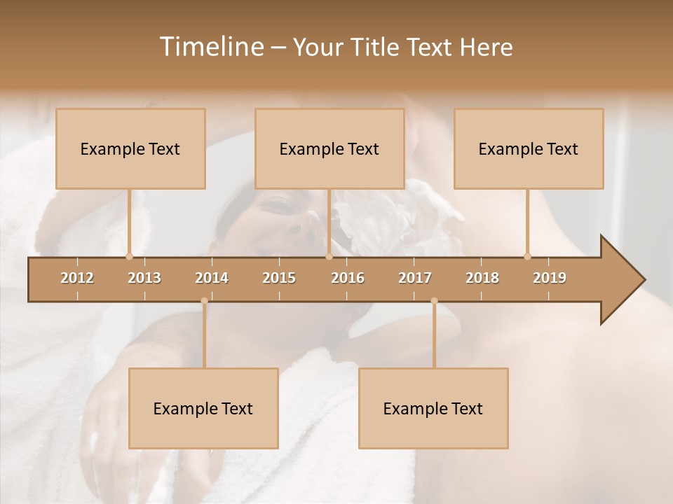 Beautiful Lather Man PowerPoint Template