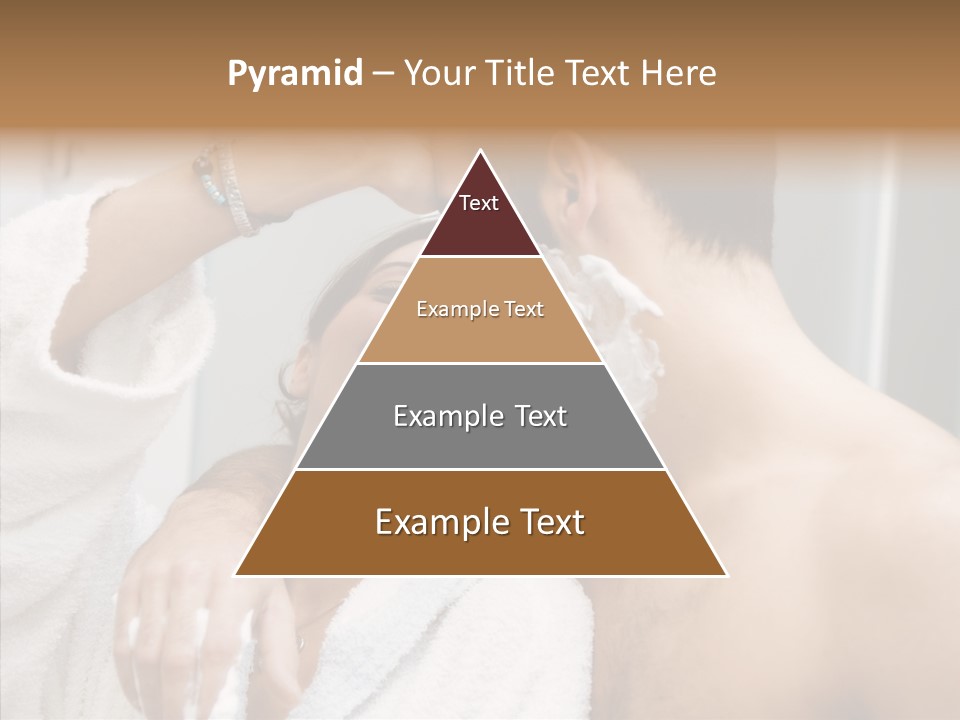 Beautiful Lather Man PowerPoint Template