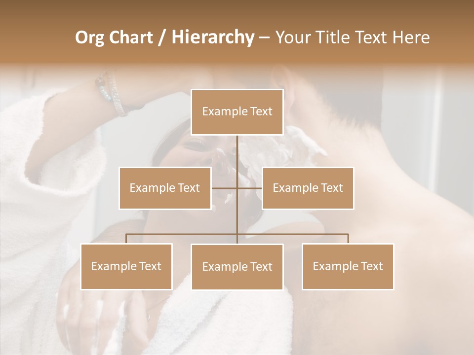 Beautiful Lather Man PowerPoint Template