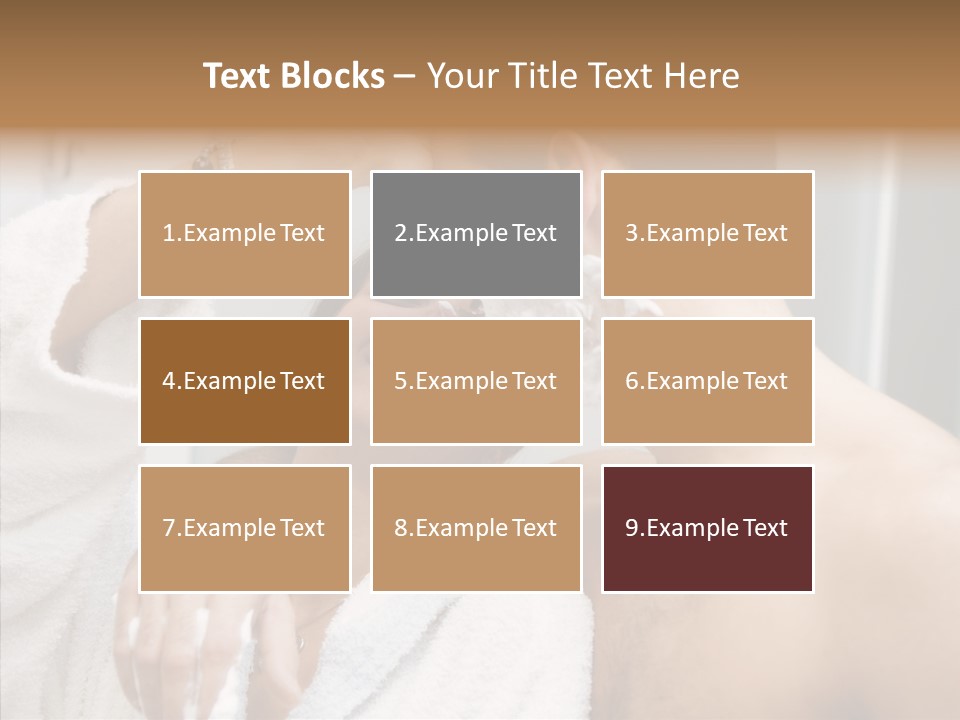 Beautiful Lather Man PowerPoint Template