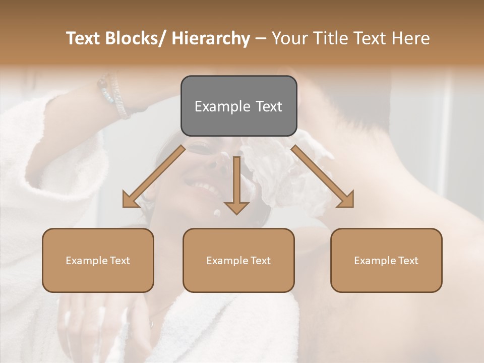 Beautiful Lather Man PowerPoint Template