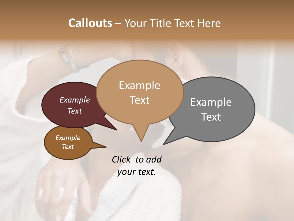Beautiful Lather Man PowerPoint Template
