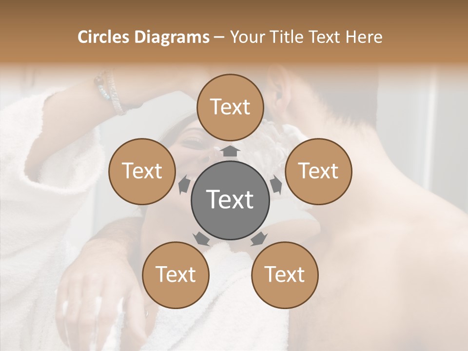 Beautiful Lather Man PowerPoint Template