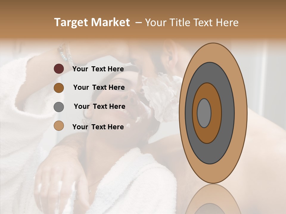 Beautiful Lather Man PowerPoint Template