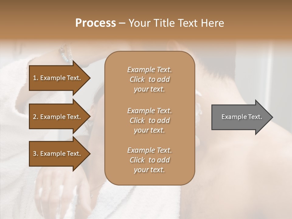 Beautiful Lather Man PowerPoint Template