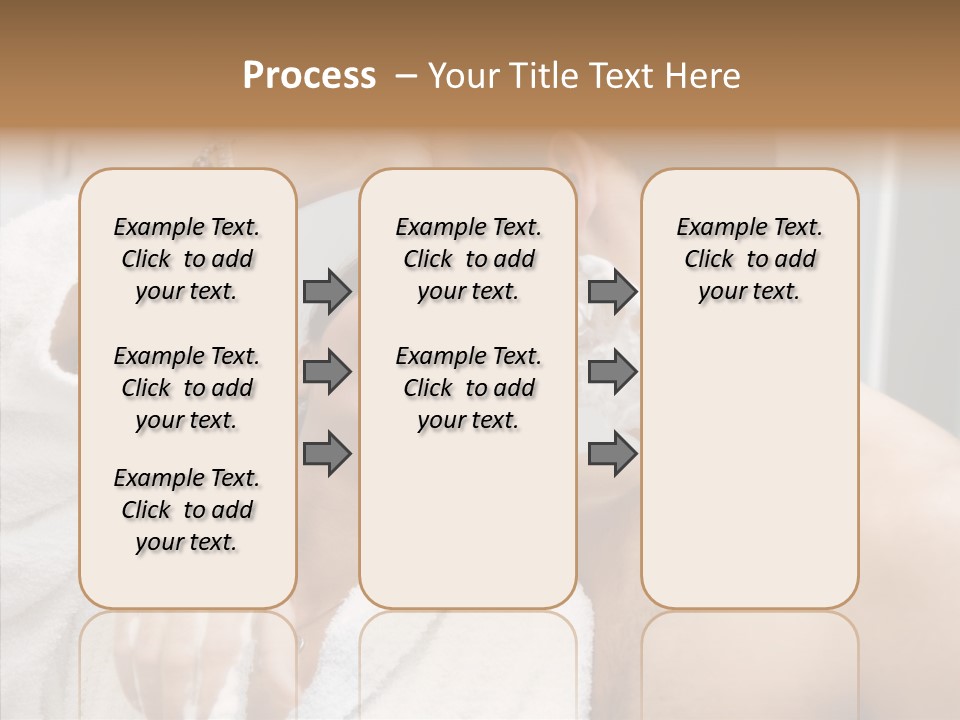 Beautiful Lather Man PowerPoint Template