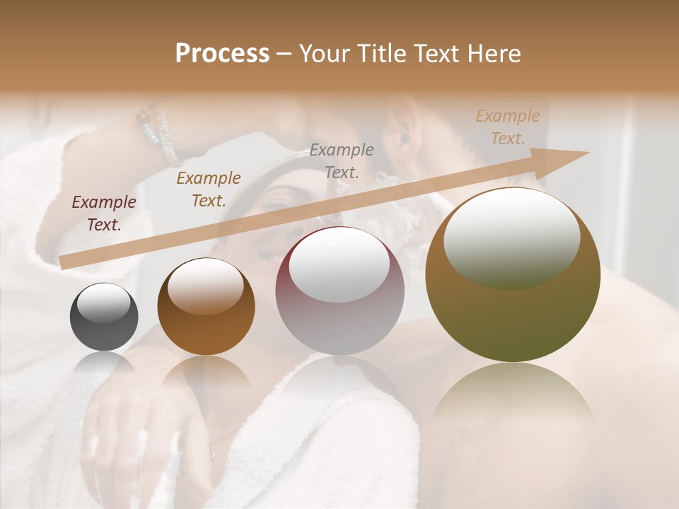 Beautiful Lather Man PowerPoint Template