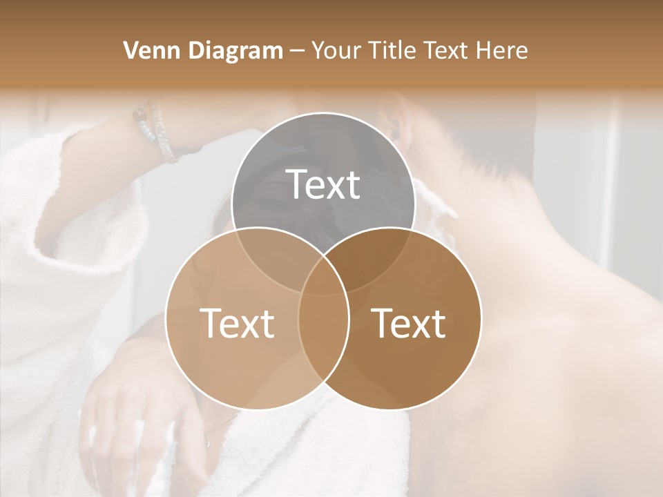 Beautiful Lather Man PowerPoint Template