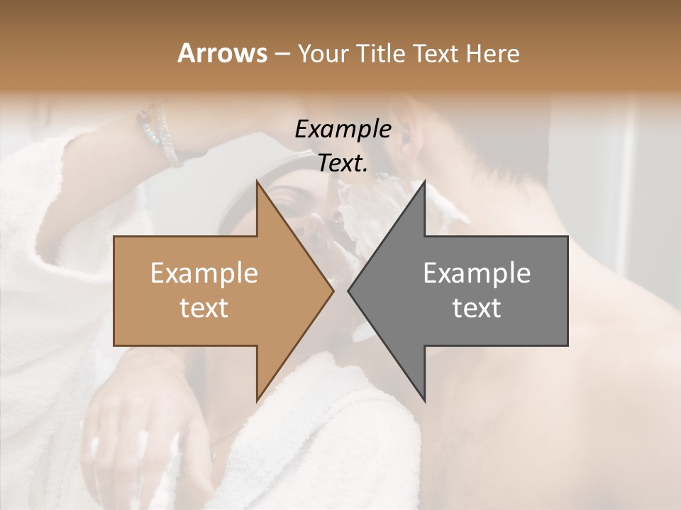 Beautiful Lather Man PowerPoint Template