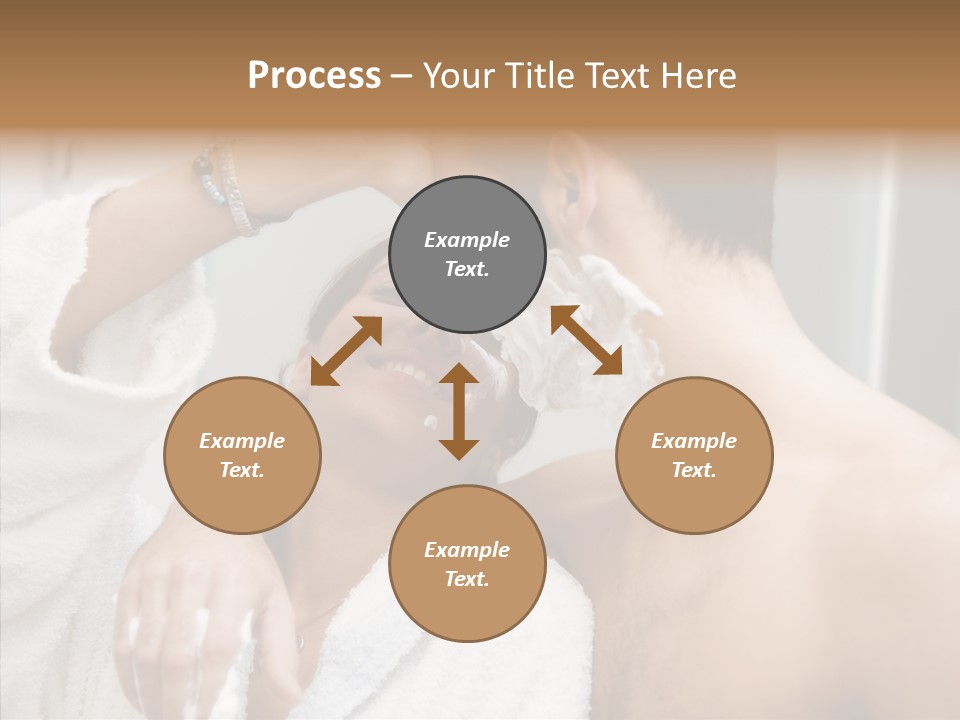 Beautiful Lather Man PowerPoint Template