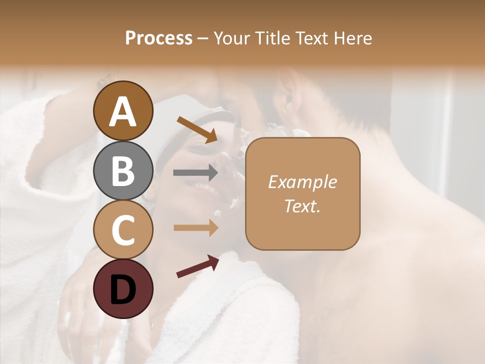 Beautiful Lather Man PowerPoint Template