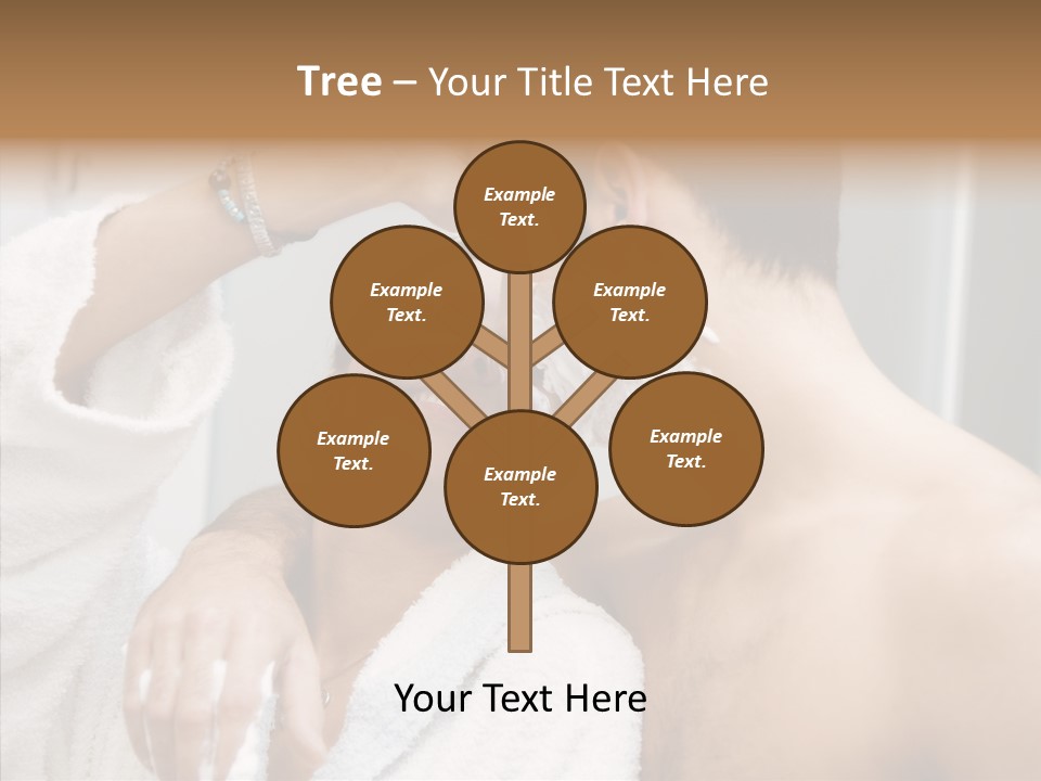 Beautiful Lather Man PowerPoint Template