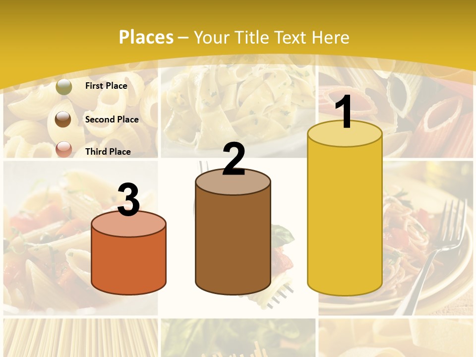 Pasta Meal Ingredient PowerPoint Template