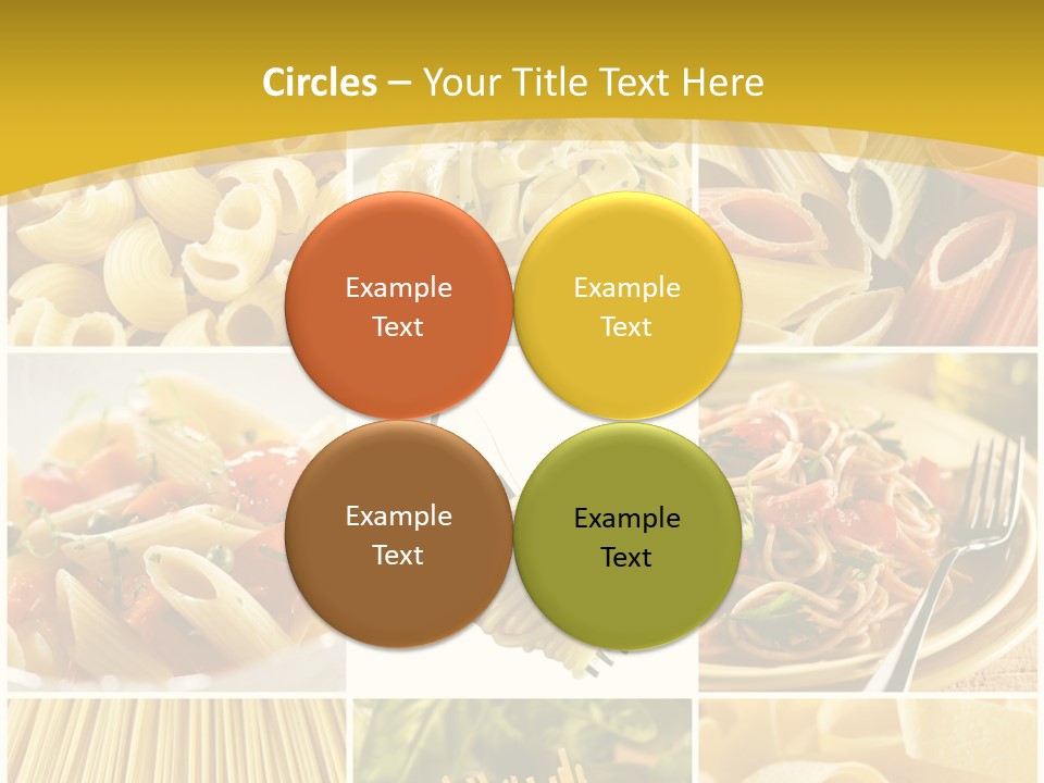 Pasta Meal Ingredient PowerPoint Template
