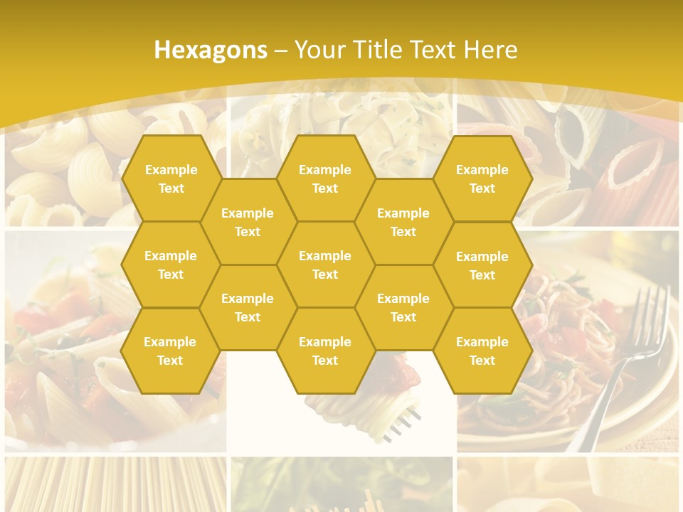 Pasta Meal Ingredient PowerPoint Template