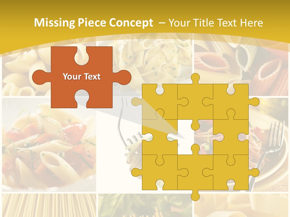 Pasta Meal Ingredient PowerPoint Template