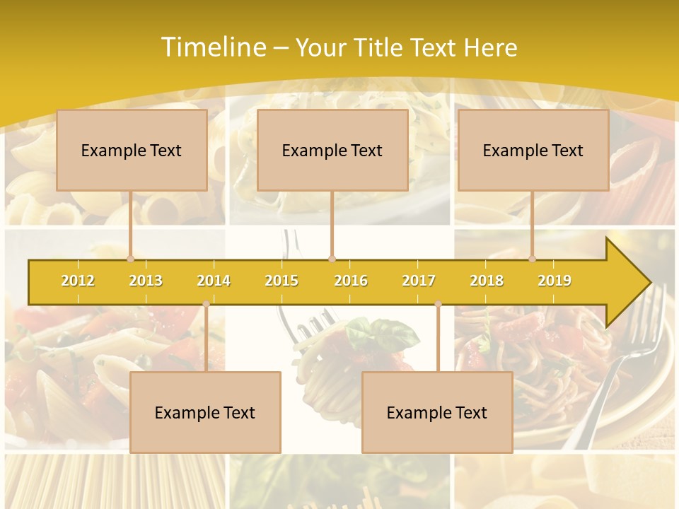 Pasta Meal Ingredient PowerPoint Template