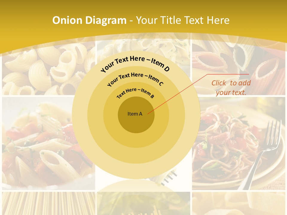 Pasta Meal Ingredient PowerPoint Template