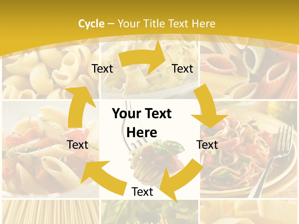 Pasta Meal Ingredient PowerPoint Template