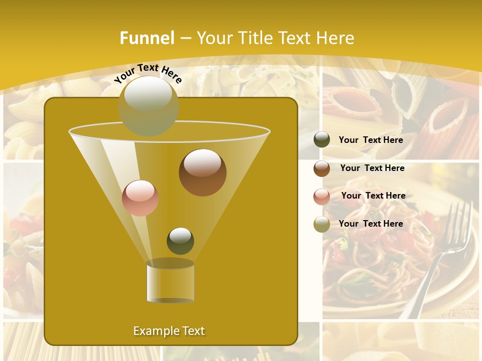 Pasta Meal Ingredient PowerPoint Template