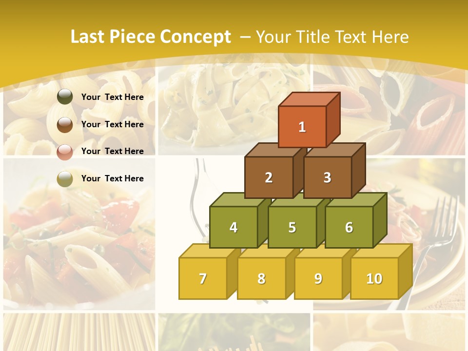 Pasta Meal Ingredient PowerPoint Template