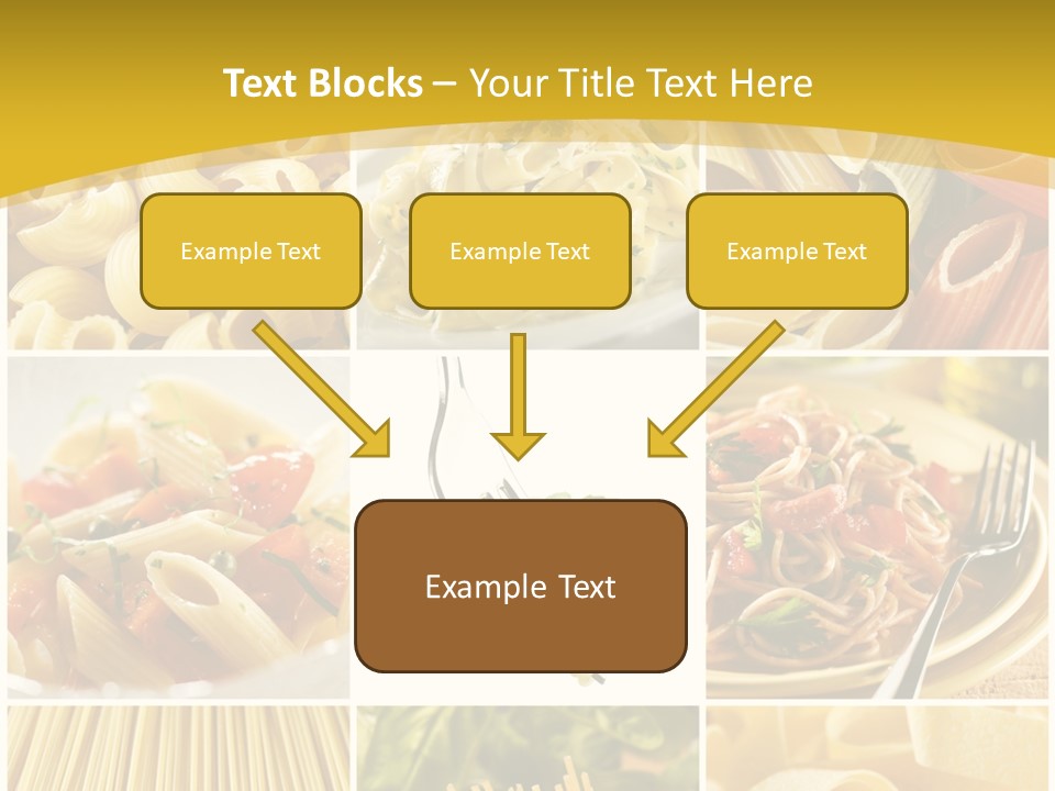 Pasta Meal Ingredient PowerPoint Template