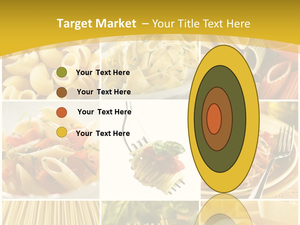 Pasta Meal Ingredient PowerPoint Template