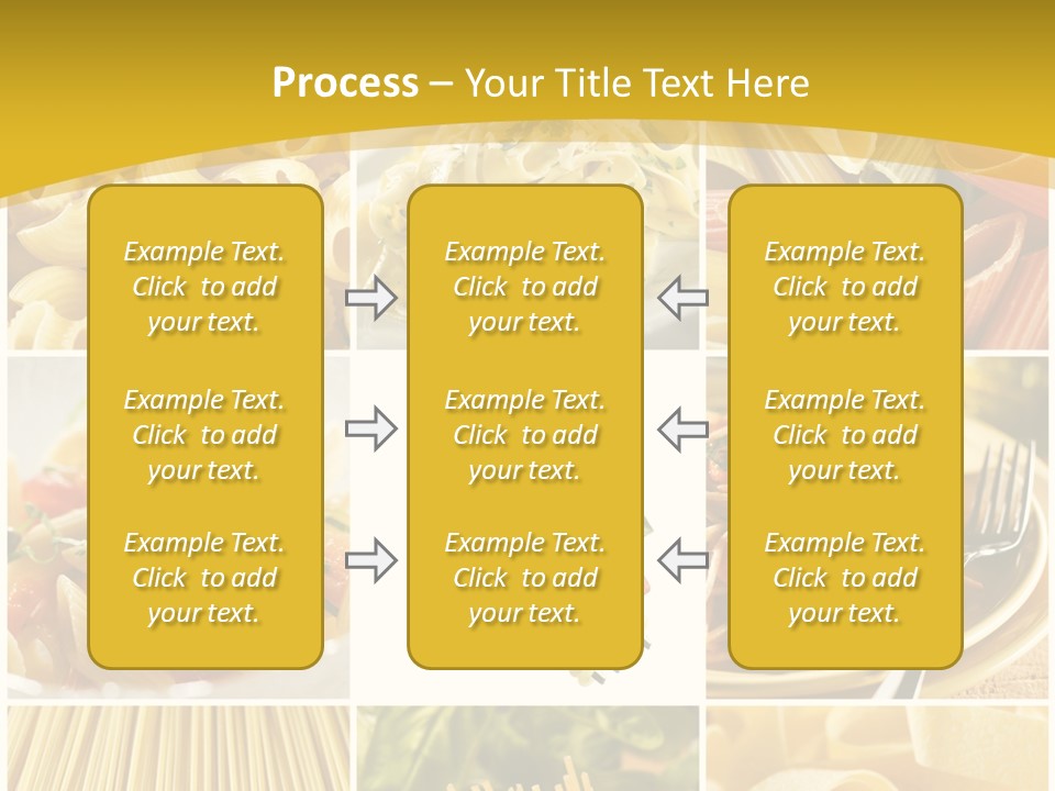 Pasta Meal Ingredient PowerPoint Template