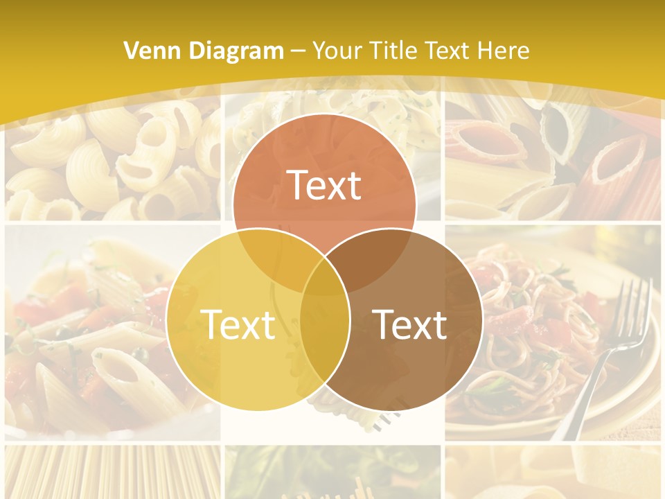 Pasta Meal Ingredient PowerPoint Template