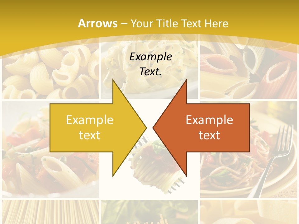 Pasta Meal Ingredient PowerPoint Template