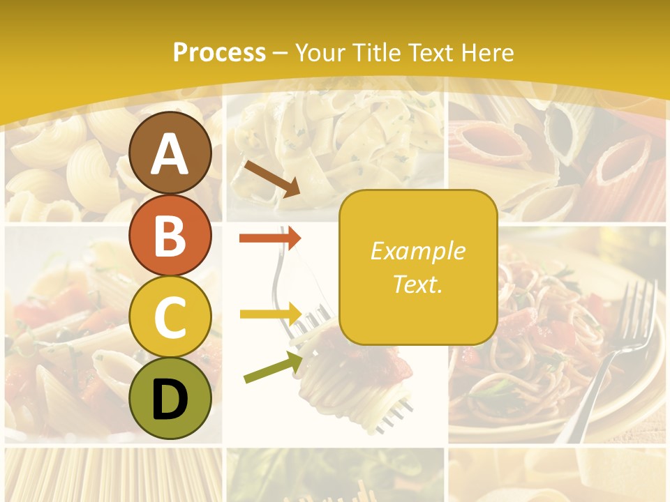 Pasta Meal Ingredient PowerPoint Template