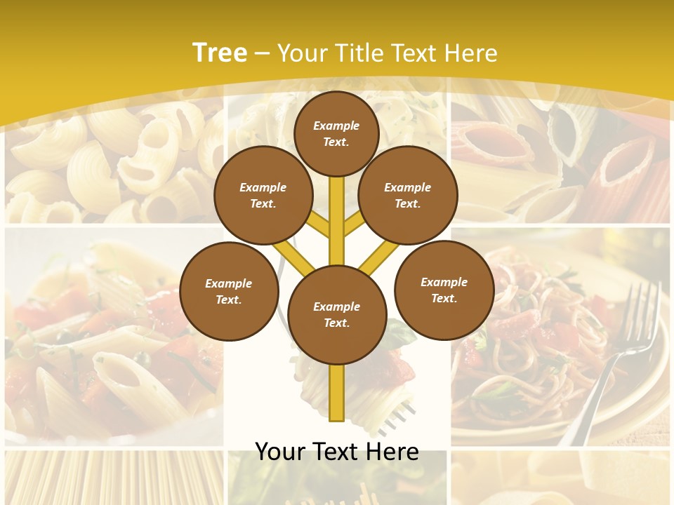 Pasta Meal Ingredient PowerPoint Template