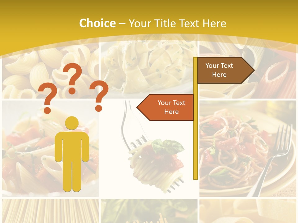 Pasta Meal Ingredient PowerPoint Template