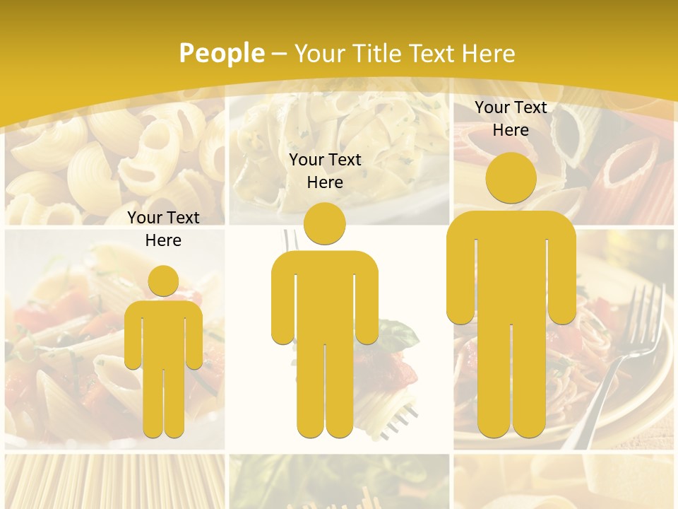 Pasta Meal Ingredient PowerPoint Template