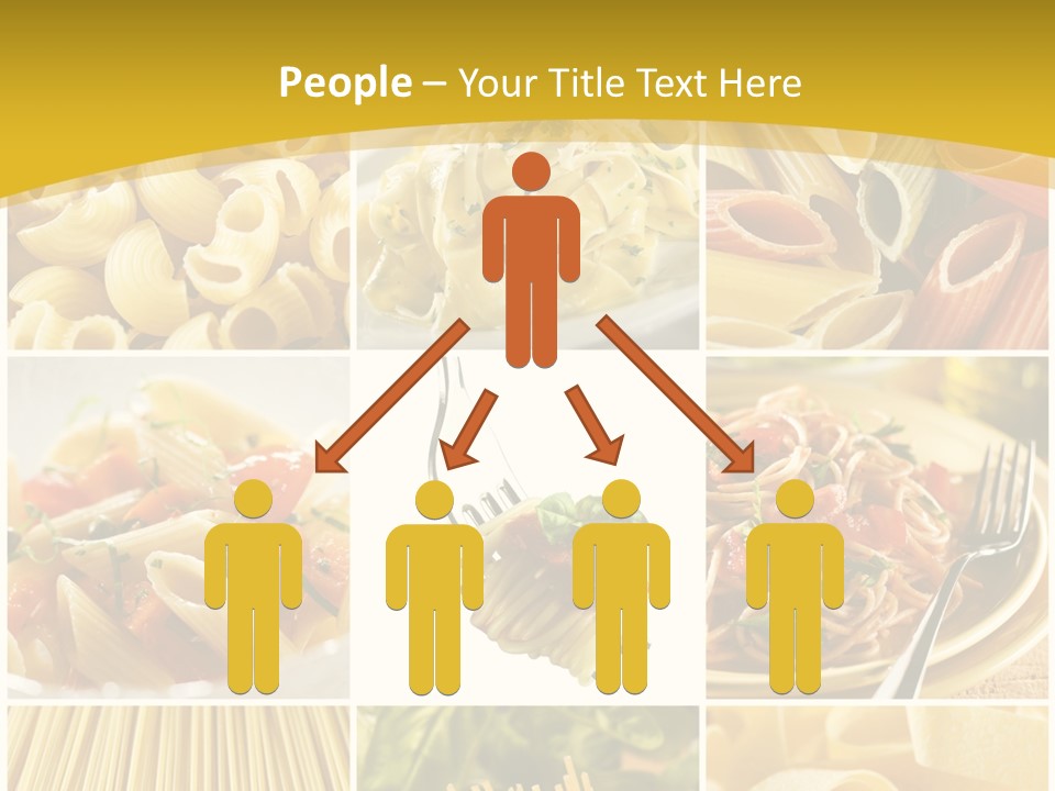 Pasta Meal Ingredient PowerPoint Template