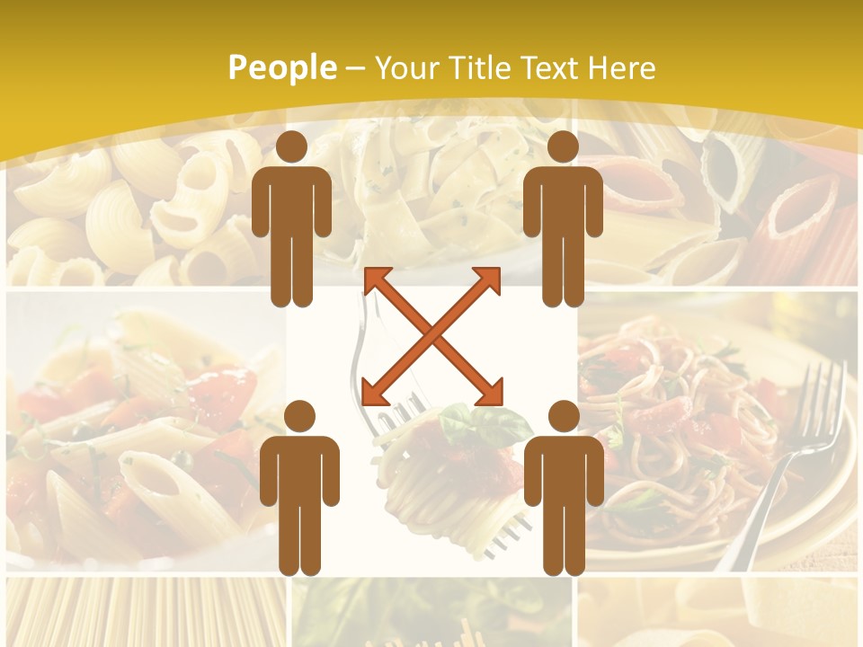 Pasta Meal Ingredient PowerPoint Template