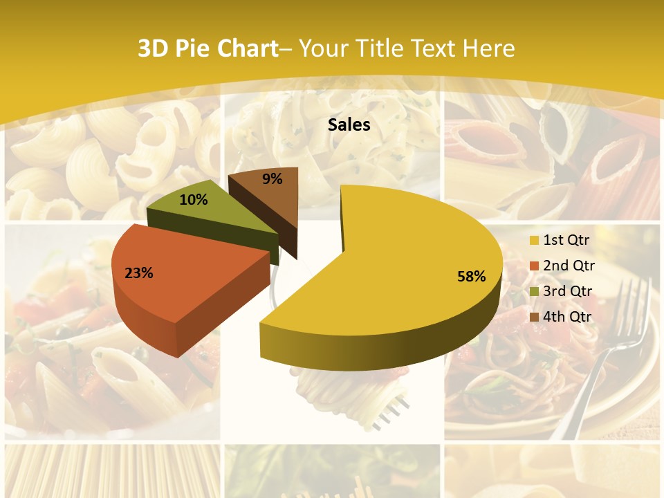 Pasta Meal Ingredient PowerPoint Template
