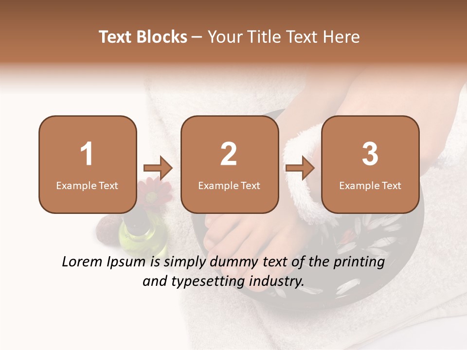 Adult Copyspace Perfume PowerPoint Template