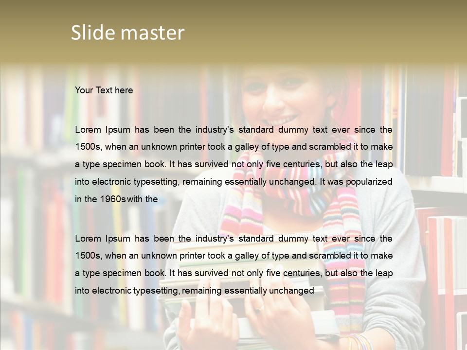 Humor Per On Room PowerPoint Template