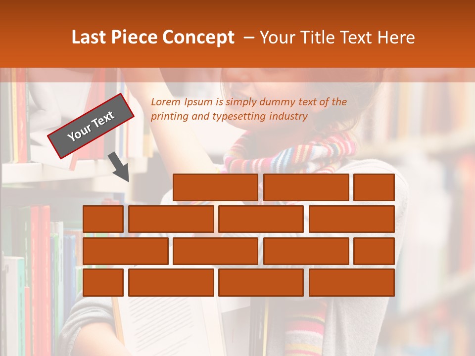 Chair Itting Toon PowerPoint Template