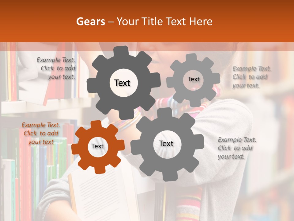 Chair Itting Toon PowerPoint Template