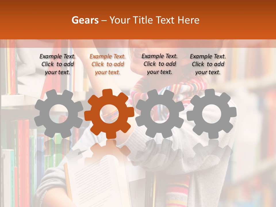 Chair Itting Toon PowerPoint Template