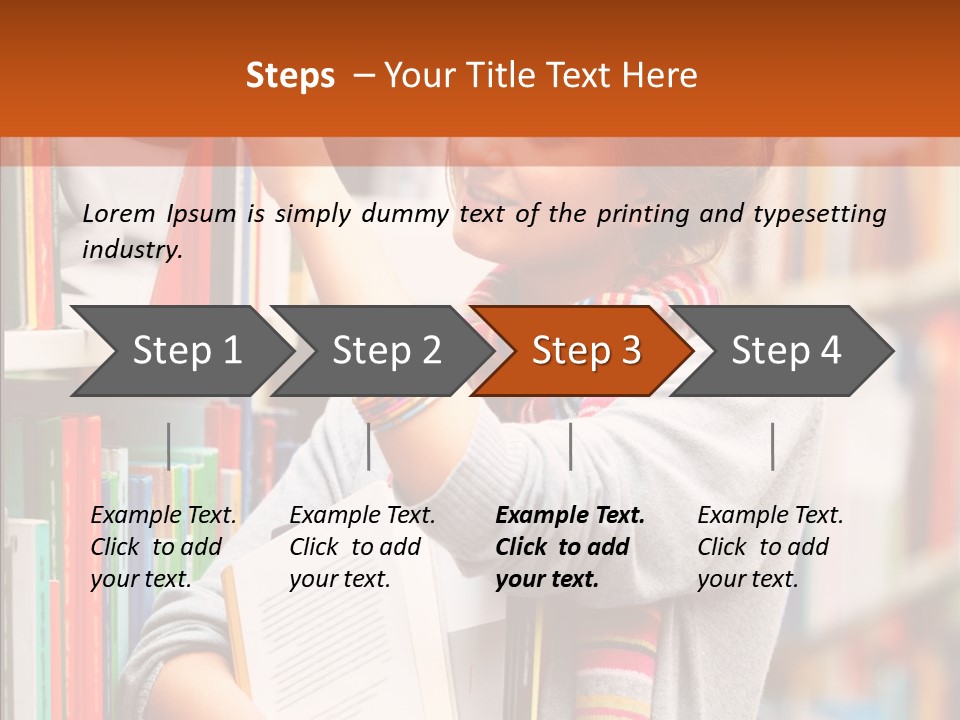 Chair Itting Toon PowerPoint Template