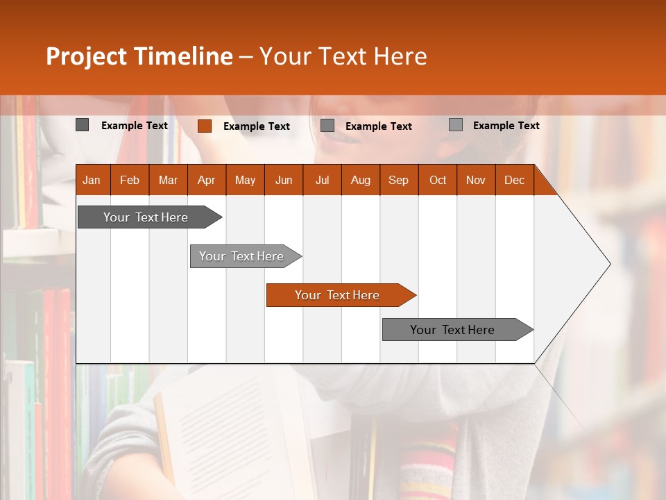 Chair Itting Toon PowerPoint Template