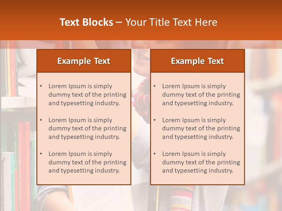 Chair Itting Toon PowerPoint Template