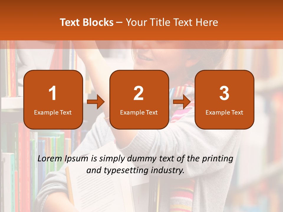 Chair Itting Toon PowerPoint Template