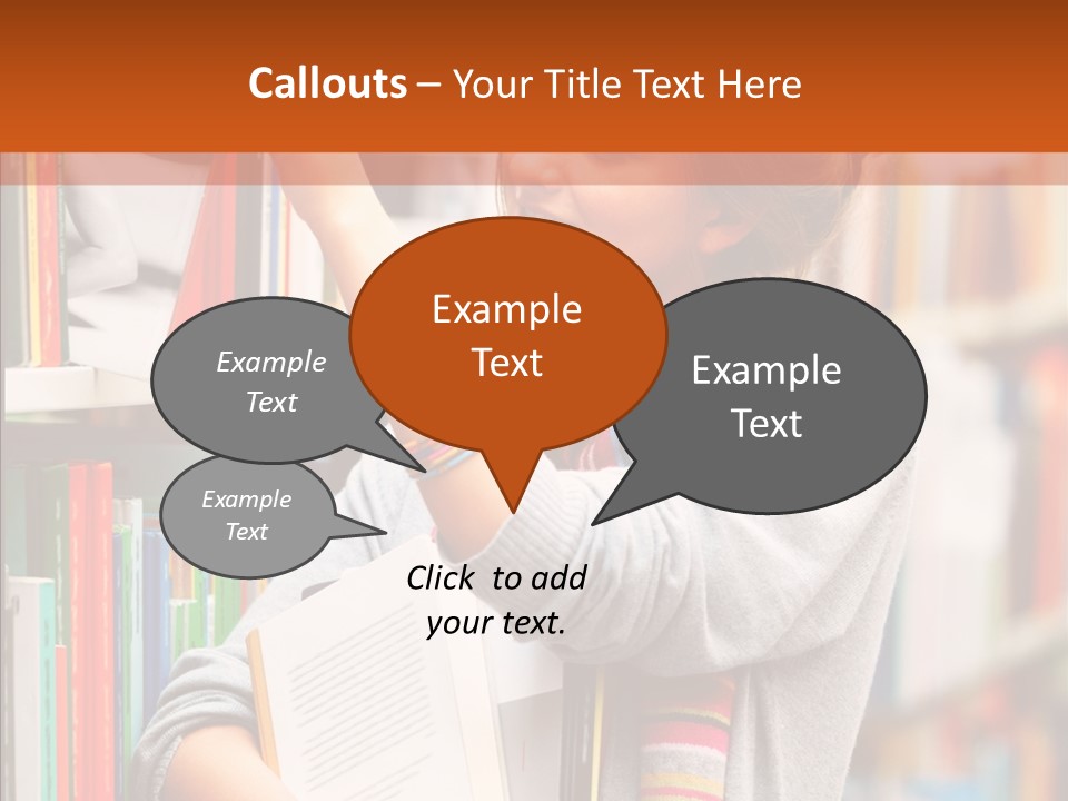 Chair Itting Toon PowerPoint Template