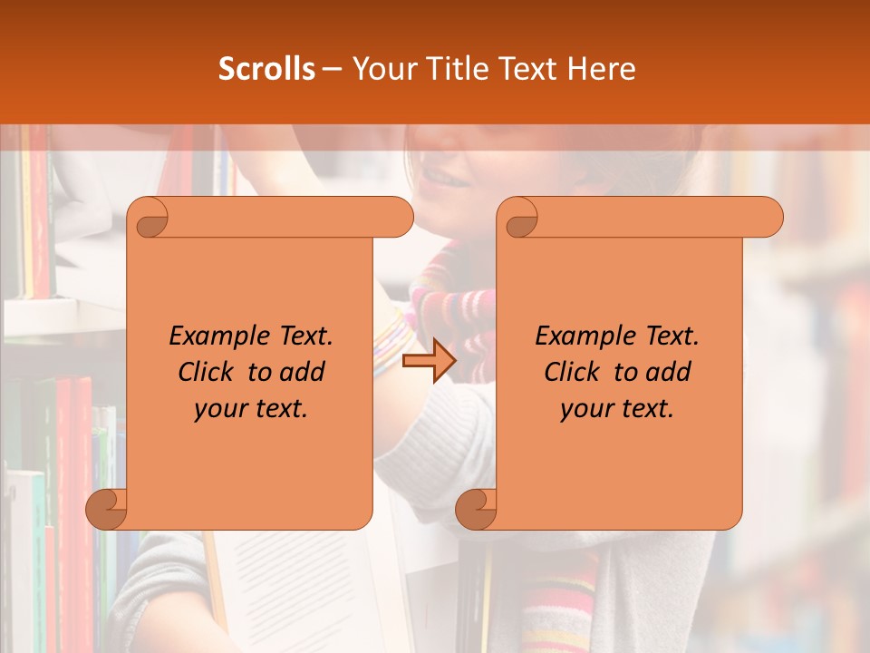 Chair Itting Toon PowerPoint Template