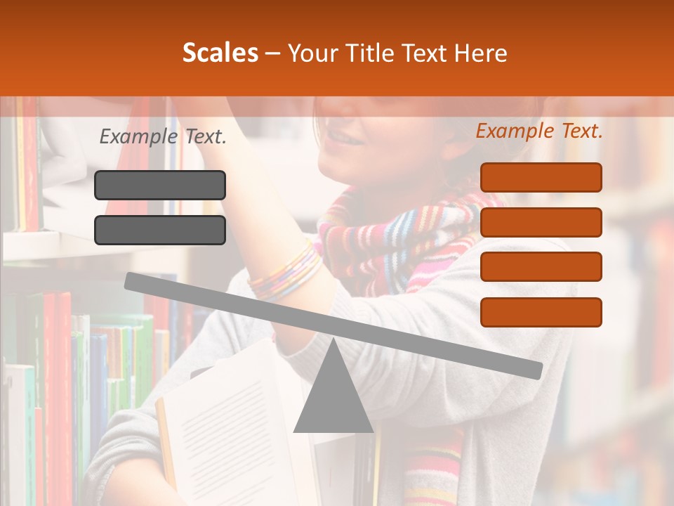 Chair Itting Toon PowerPoint Template